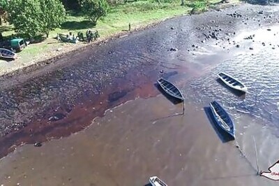 Grounded Mauritius ship operator apologises for oil leak