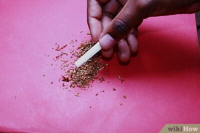 How to Make a Flower from a Cigarette