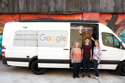Google is hitting the road - literally - to find out how people use its online services