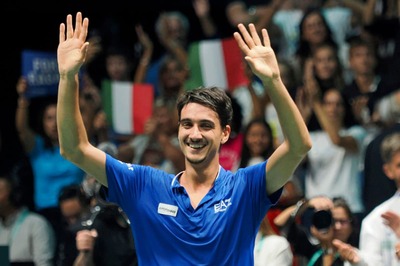 Italy Book Place at Davis Cup Finals With Win Over Sweden