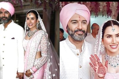 Sonnalli Seygall Hitched! Actress Ties The Knot With Beau Ashesh L Sajnani In Mumbai