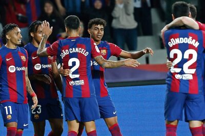 Barcelona Beat Real Sociedad 2-0 to Move Second in La Liga