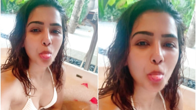Samantha Akkineni's Sultry Moment in Bathtub Goes Viral, See Pic