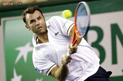 Marc Gicquel beats Michael Llodra at Open Sud de France