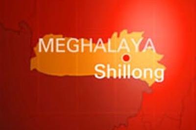 D D Lapang sworn in as Meghalaya CM