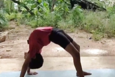 5-year-old Tamil Nadu Boy Wins Nobel Record Award For Doing 100 Yoga Asanas
