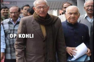 OP Kohli takes oath as Gujarat Governor