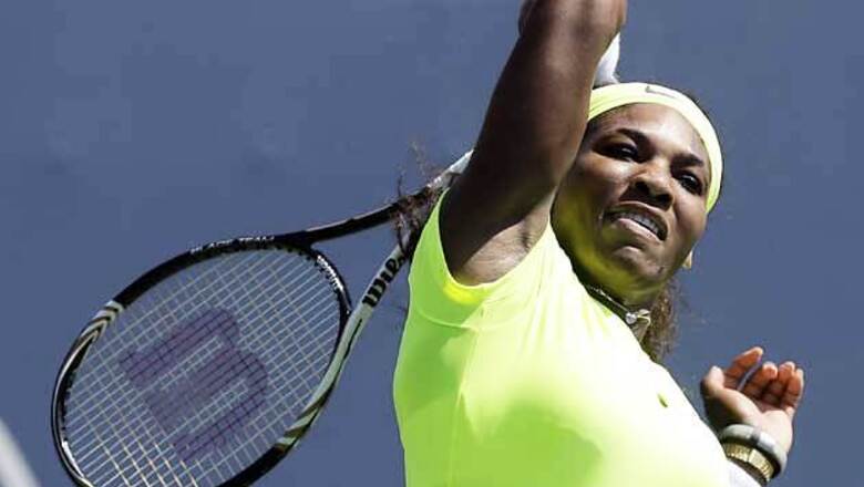 Serena cruises at the Stanford Classic