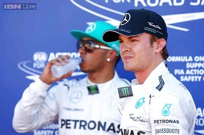 I have cleared the air with Rosberg, says team-mate Hamilton