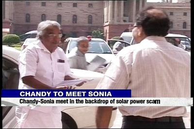 Solar panel scam: Chandy meets Sonia Gandhi in Delhi