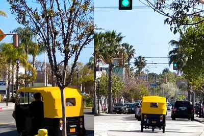 It's Not Every Day You Get To See Auto Rickshaw In California