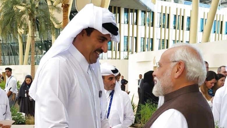 PM Modi Meets Qatar's Ruler Tamim bin Hamad at COP 28, Discusses Bilateral Relations