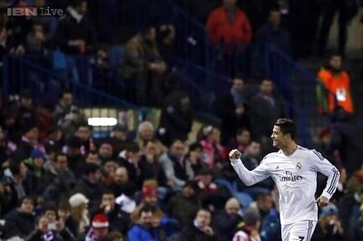 Cristiano Ronaldo double sends Real Madrid through to Cup final