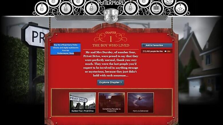 Review: Pottermore - the Harry Potter website