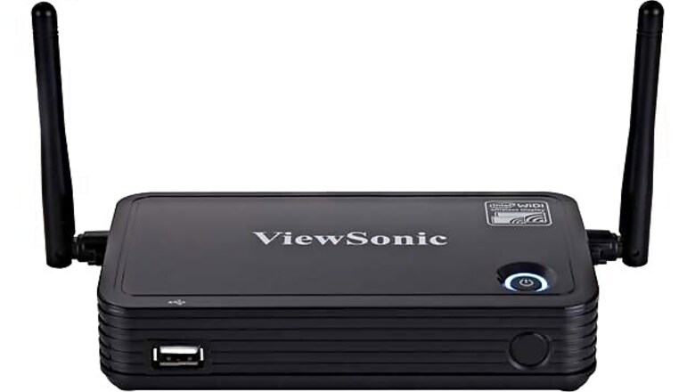 ViewSonic allows wireless sharing of content from projectors, displays