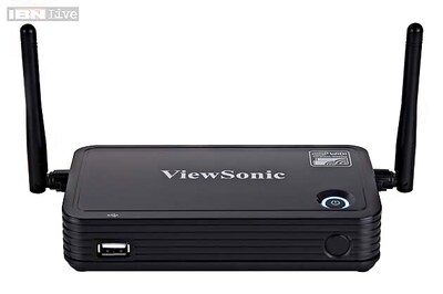 ViewSonic allows wireless sharing of content from projectors, displays