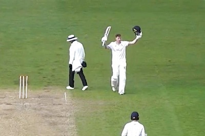 Rocky Flintoff Breaks His Father's 30-year-old Record For Lancashire With Maiden Century on Debut- WATCH