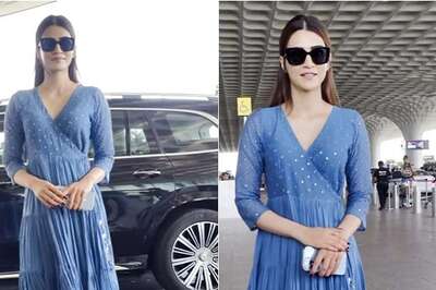 Kriti Sanon Takes The Ethnic Route For Adipurush Promotions