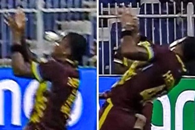 ICC Women's T20 World Cup 2024: Chinelle Henry Misses Catch, Ball Hits Her Face | WATCH