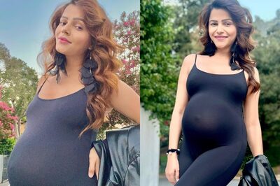 Rubina Dilaik Flaunts Baby Bump After Confirming Pregnancy With Abhinav Shukla; See Viral Pics
