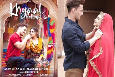 Asim Riaz Shares First Official Poster of New Single With Himanshi Khurana