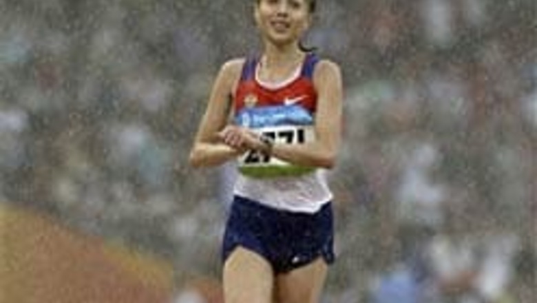 Russia's Kaniskina wins 20km walk