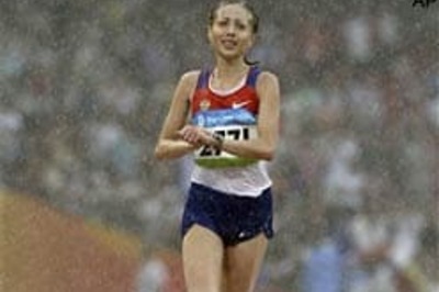 Russia's Kaniskina wins 20km walk