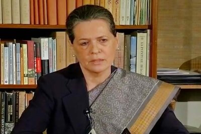 Sonia Gandhi arrives for Congress meet, finds no other leader present