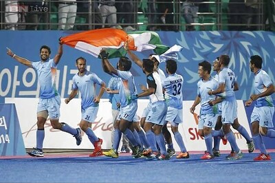 Asiad champion Indian hockey team returns home