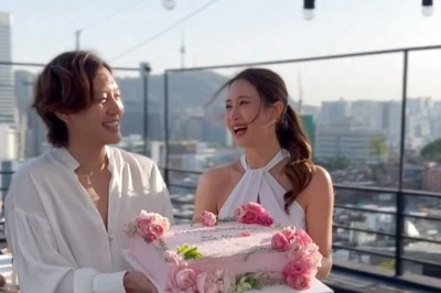 Lee Da Hae, Se7en Celebrate One Year Of Togetherness In Dreamy Photos