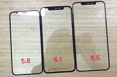 Apple iPhone 2018 Display Panels Leak Online, Looks Similar to The iPhone X