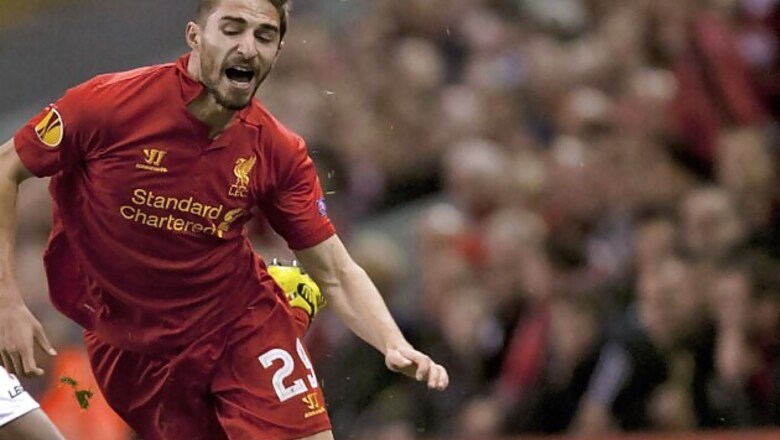 Liverpool striker Borini out for at least three months