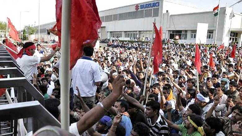 147 Maruti workers to face murder trial for violence at Manesar car plant last year