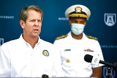 Georgia gov sues to end cities' defiance on mask rules