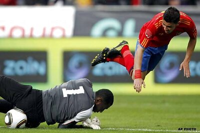 WC warmup: Spain beat South Korea 1-0