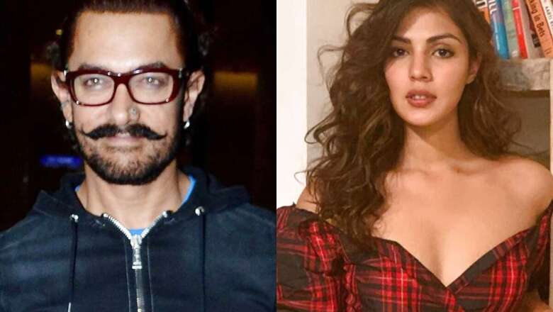 Rhea Chakraborty Called Aamir Khan Once; He Reverted to Her Via 3 Texts, Suggest Call Records