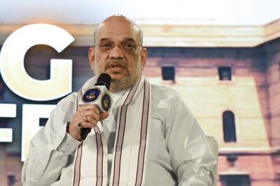 Rising India Summit: Shah Hails K’taka Move to Scrap 4% Muslim Reservation, Says Cong Used Policy for Polarisation