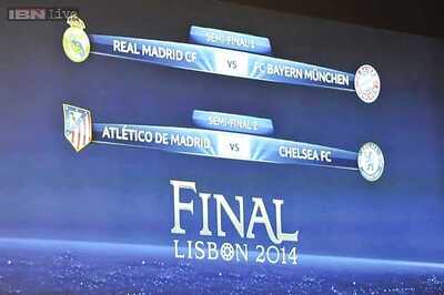 Champions League semi-final: Real Madrid face Bayern, Atletico Madrid get Chelsea