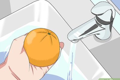 How to Bake a Cake Inside a Hollowed Orange over a Campfire