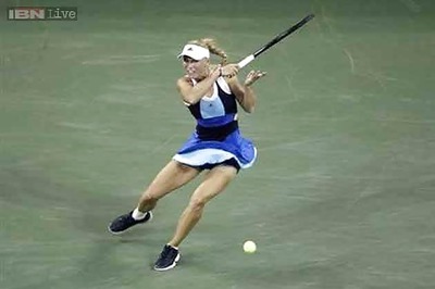 Wozniacki roars into third round at US Open