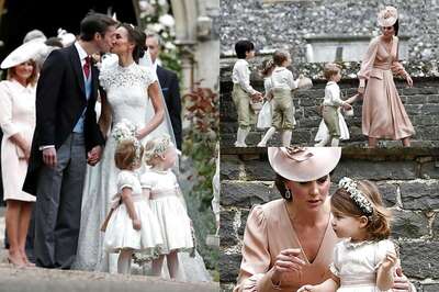 Kate Middleton Plays The Perfect Sister At Pippa's Wedding; See Pics