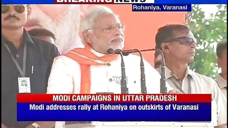 Will work to bring back the glory of Varanasi, says Narendra Modi