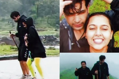 Karan Kundrra, Tejasswi Prakash Go On a Trek, Dance On The Brink of a Waterfall In Lonavala; Watch