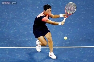 Carla Suarez Navarro advances at Kremlin Cup