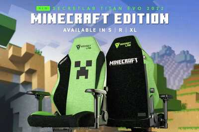 Miners Can Now Rule Their World Sitting On This Minecraft-Themed Gaming Chair