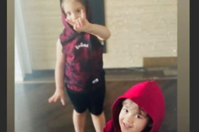 Karan Johar’s Kids Yash and Roohi Look Adorable as They Twin in Hoodies, See Pic