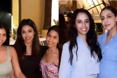Suhana Khan, Gauri Khan Look Gorgeous as They Party With Friends, Family Ahead of New Year