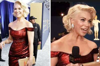 When Hannah Waddingham Carried Cardboard Purse Made By Her Daughter To SAG Awards