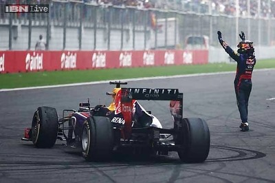 FIA reprimands Vettel, fines Red Bull for doughnut celebration