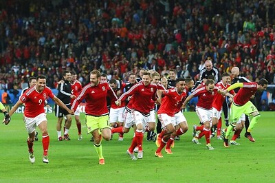 Welsh Underdogs Revel in Greatest Night With Belgium Win